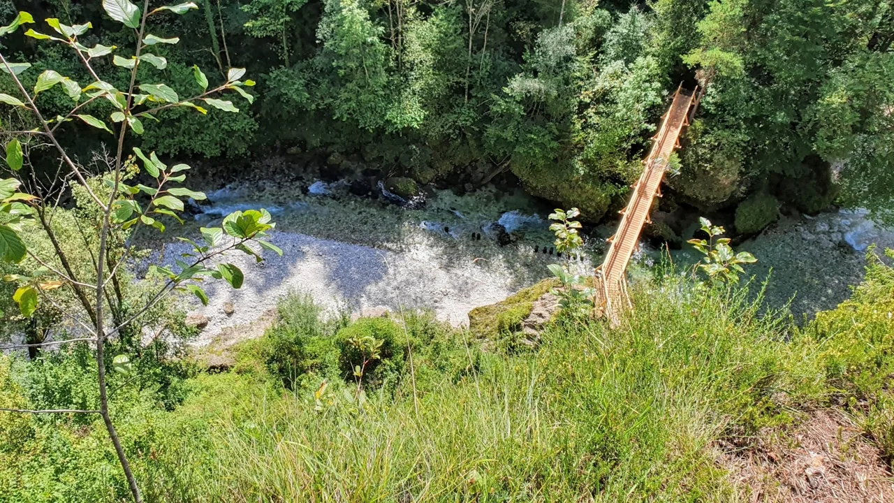 Blick auf die Krumme Steyrling